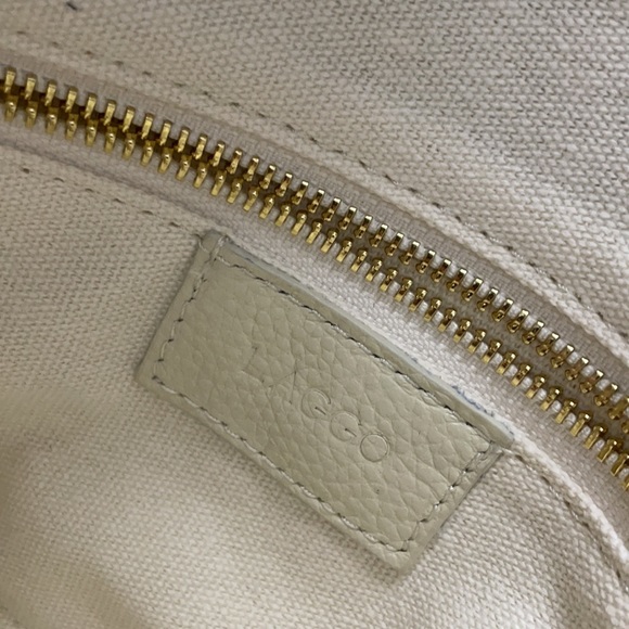 LAGGO Cream Leather Envelope Clutch - Picture 5 of 5